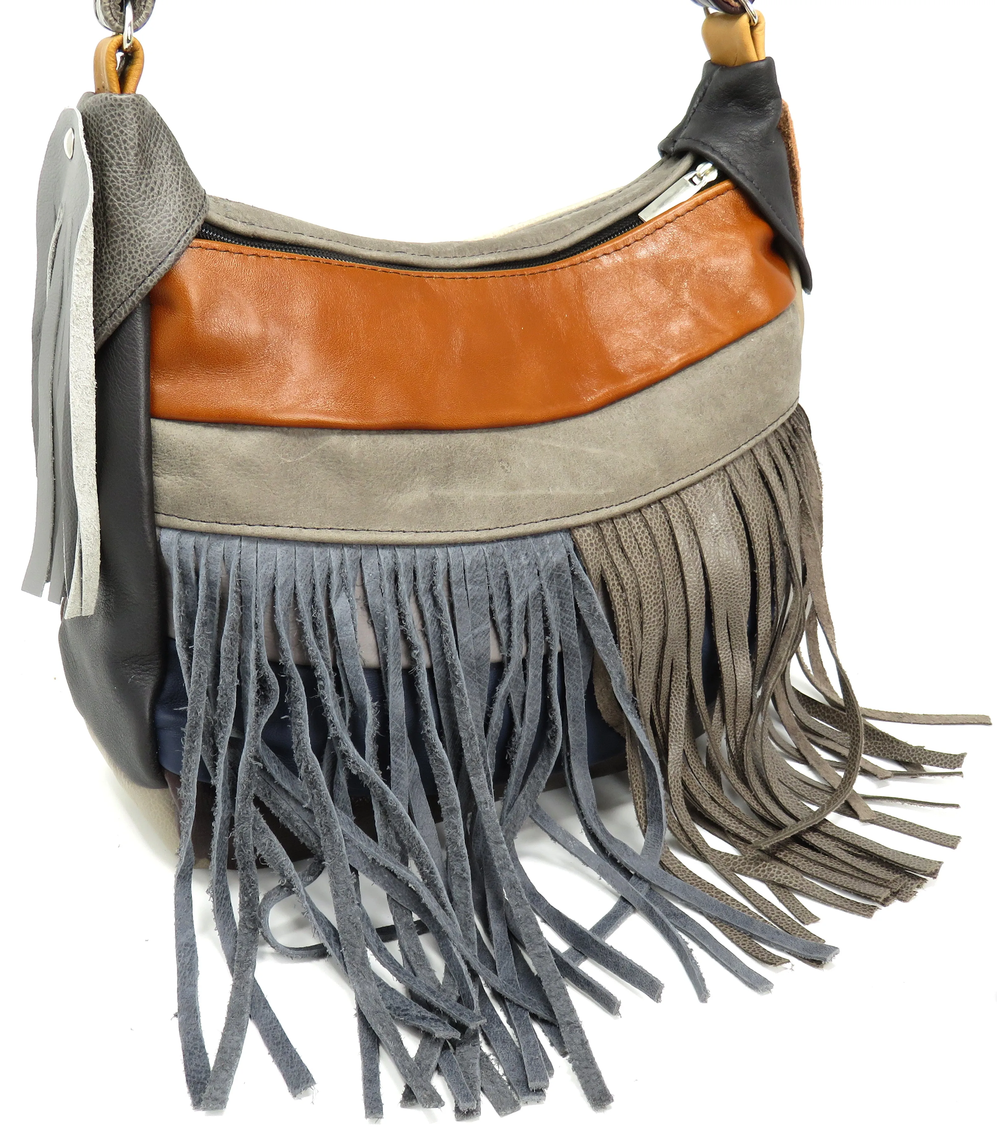 Hobo Leather Shoulder Bag for Women