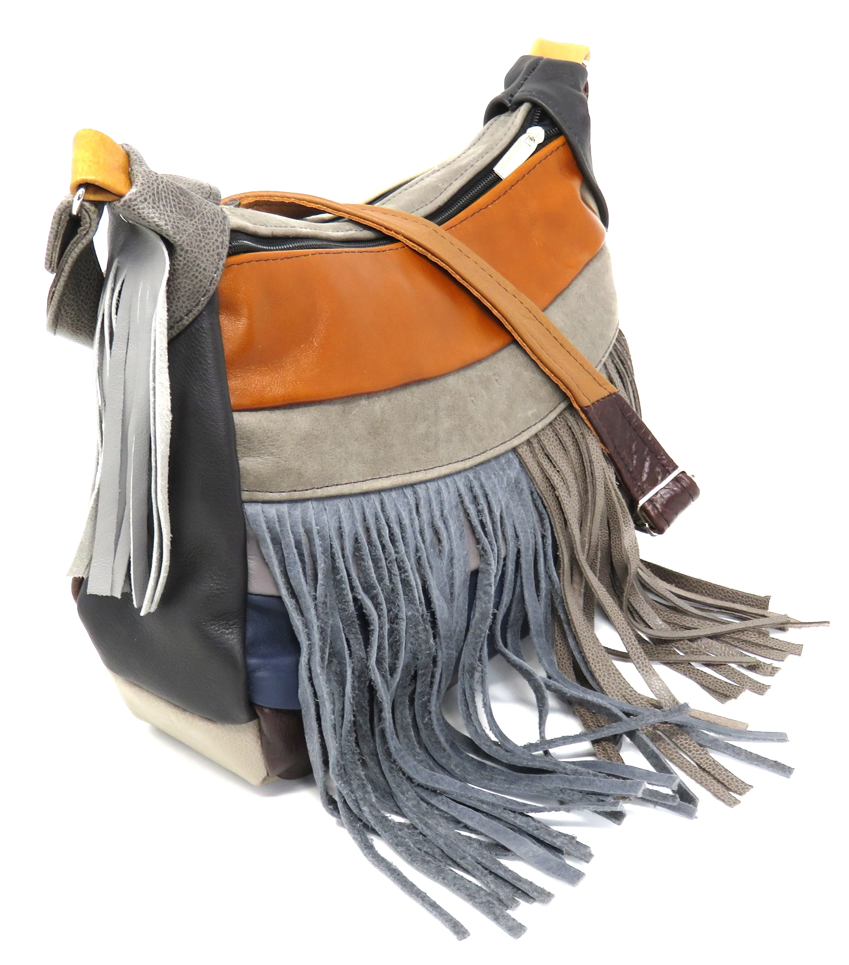 Hobo Leather Shoulder Bag for Women