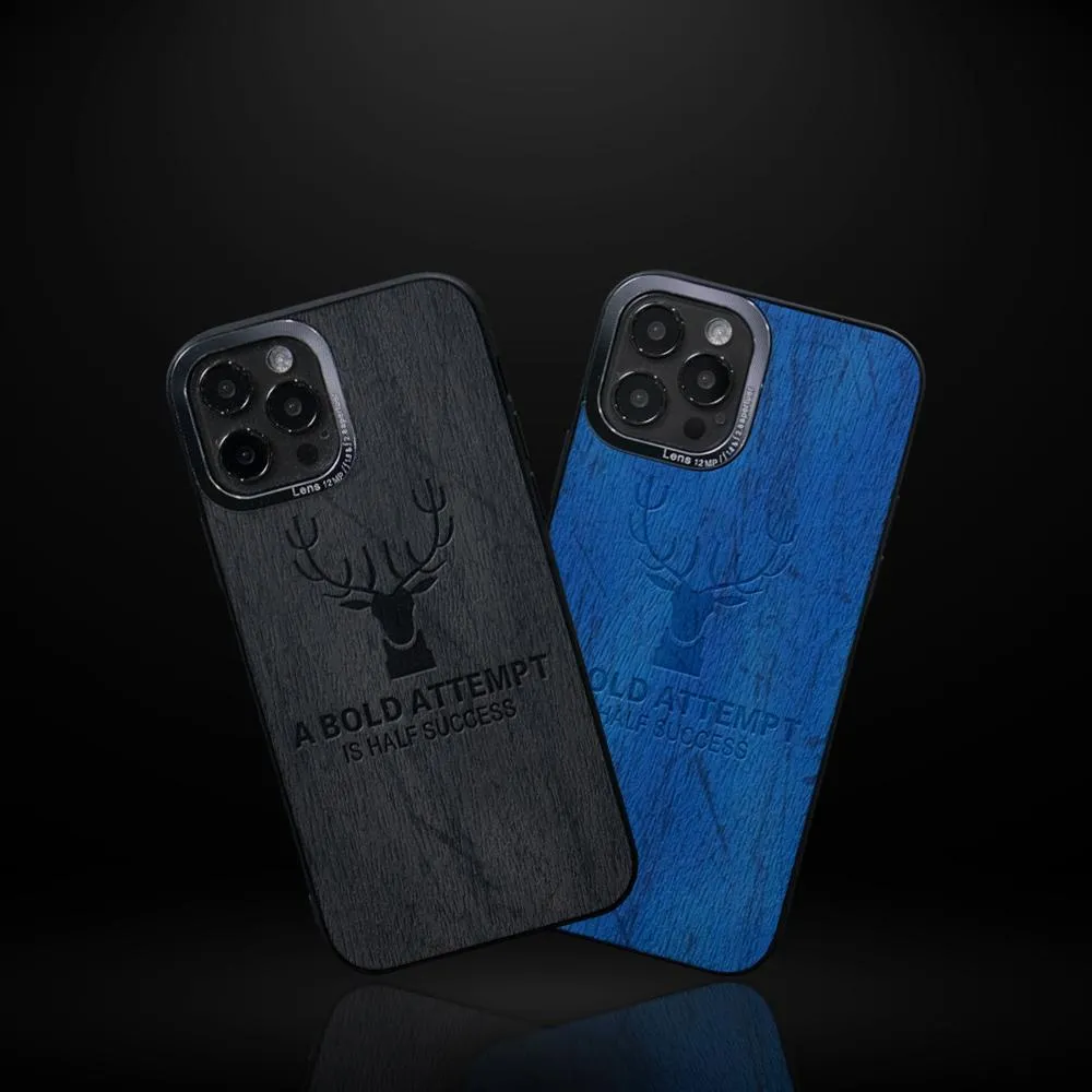 iPhone 12 Series Deer Pattern Inspirational Soft Case