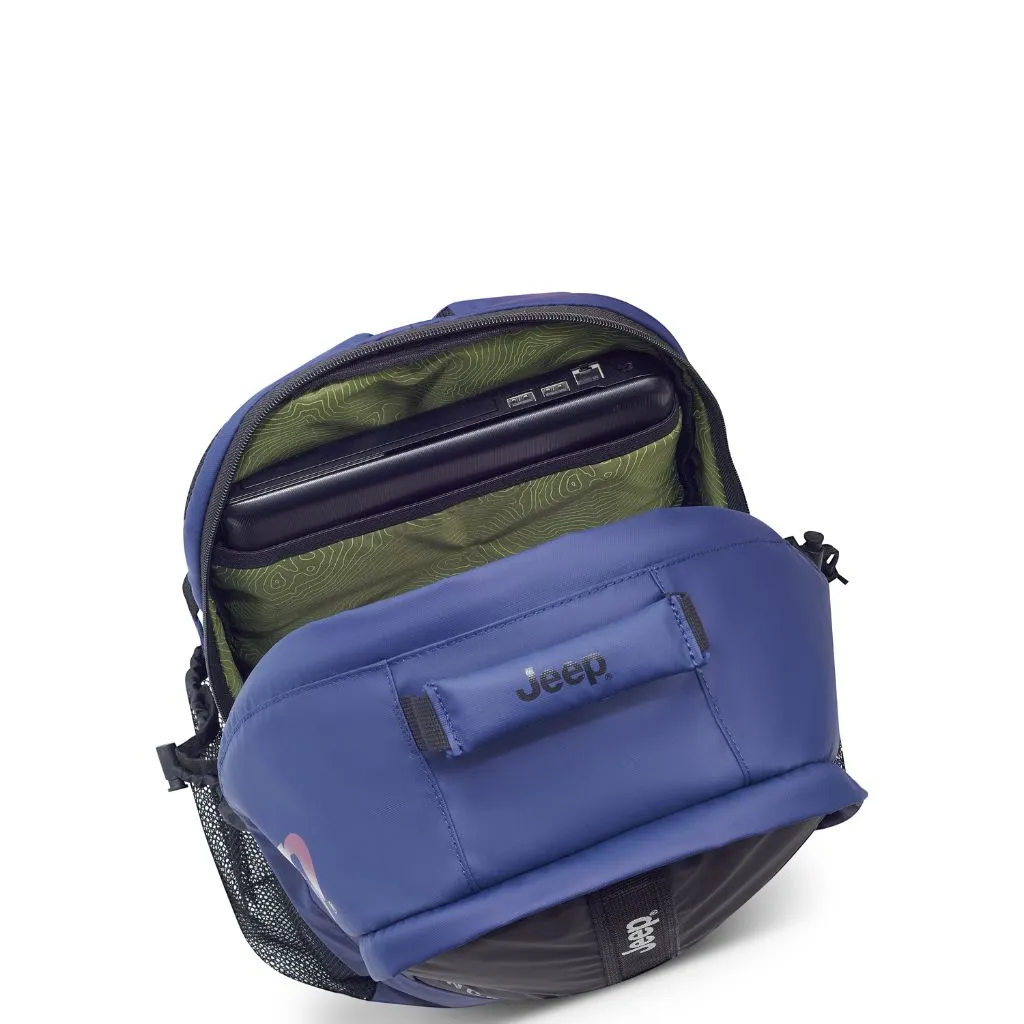 Jeep Versatile 15.6" Laptop Backpack - Navy