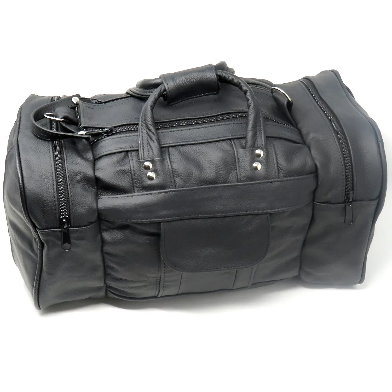 Leather Duffel Bags for Men and Women