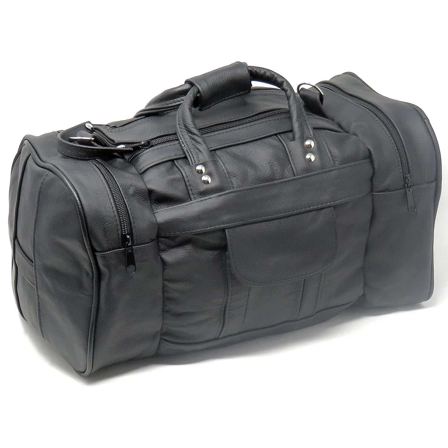 Leather Duffel Bags for Men and Women