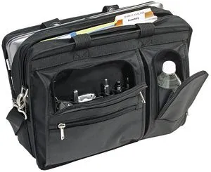 McKlein P Series HUBBARD 58435 Nylon Double Compartment Laptop Case