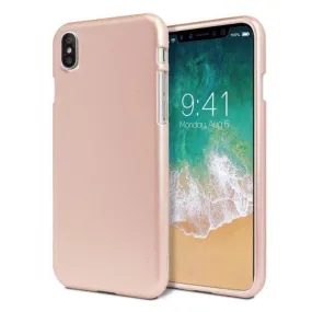 Mercury iJelly Metal Case for iPhone XS Max - Rose Gold