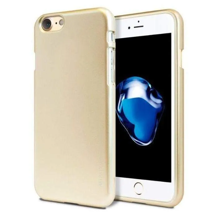 Mercury Jelly Case for iPhone 6/6s Plus - Metal Gold