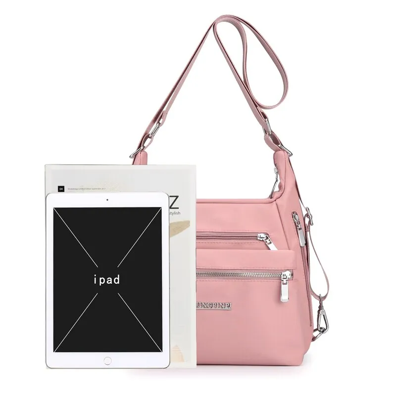 New 2021 Women&#39;s Ladies Shoulder bag Female Messenger Bag Travel Handbag High Quality Nylon CrossBody Bag Bolsas Feminina