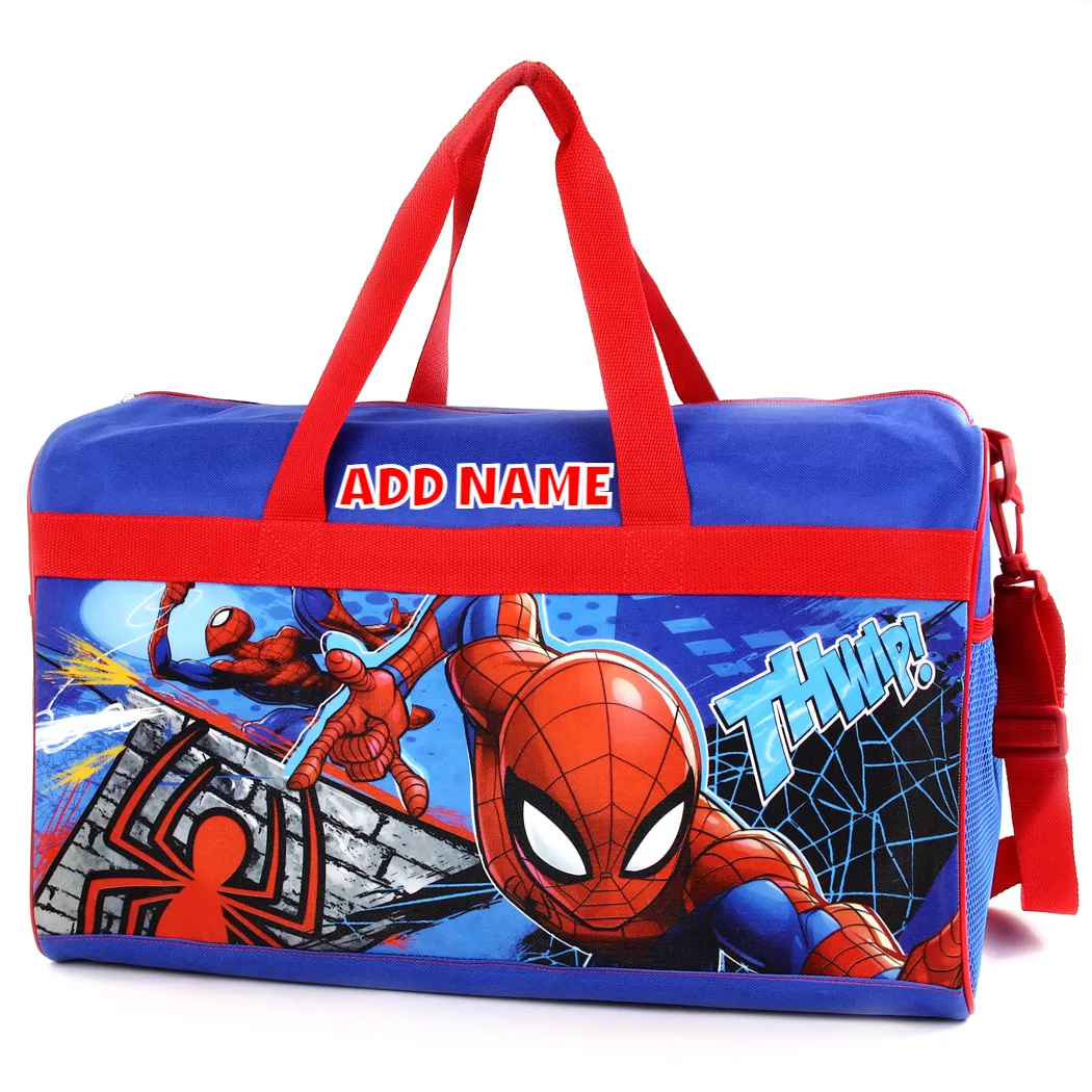 Personalized Kid's Travel Duffel Bag - Amazing Spider-Man