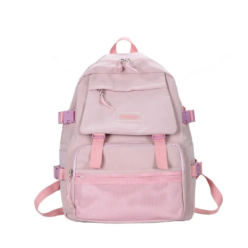 Pink Girls School Bags 6K12H