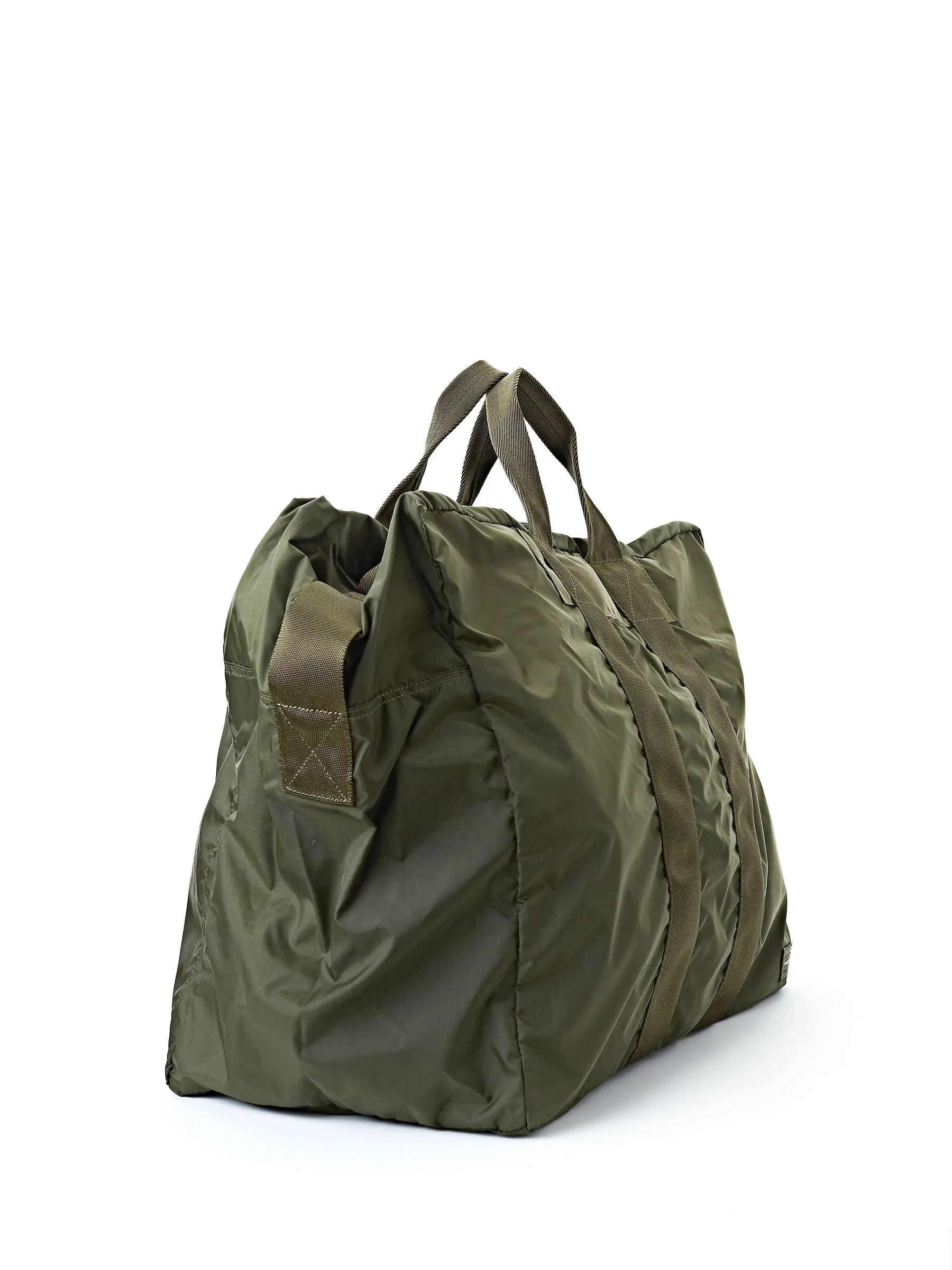 Porter-Yoshida & Co 2-way Flex Duffle Bag Olive