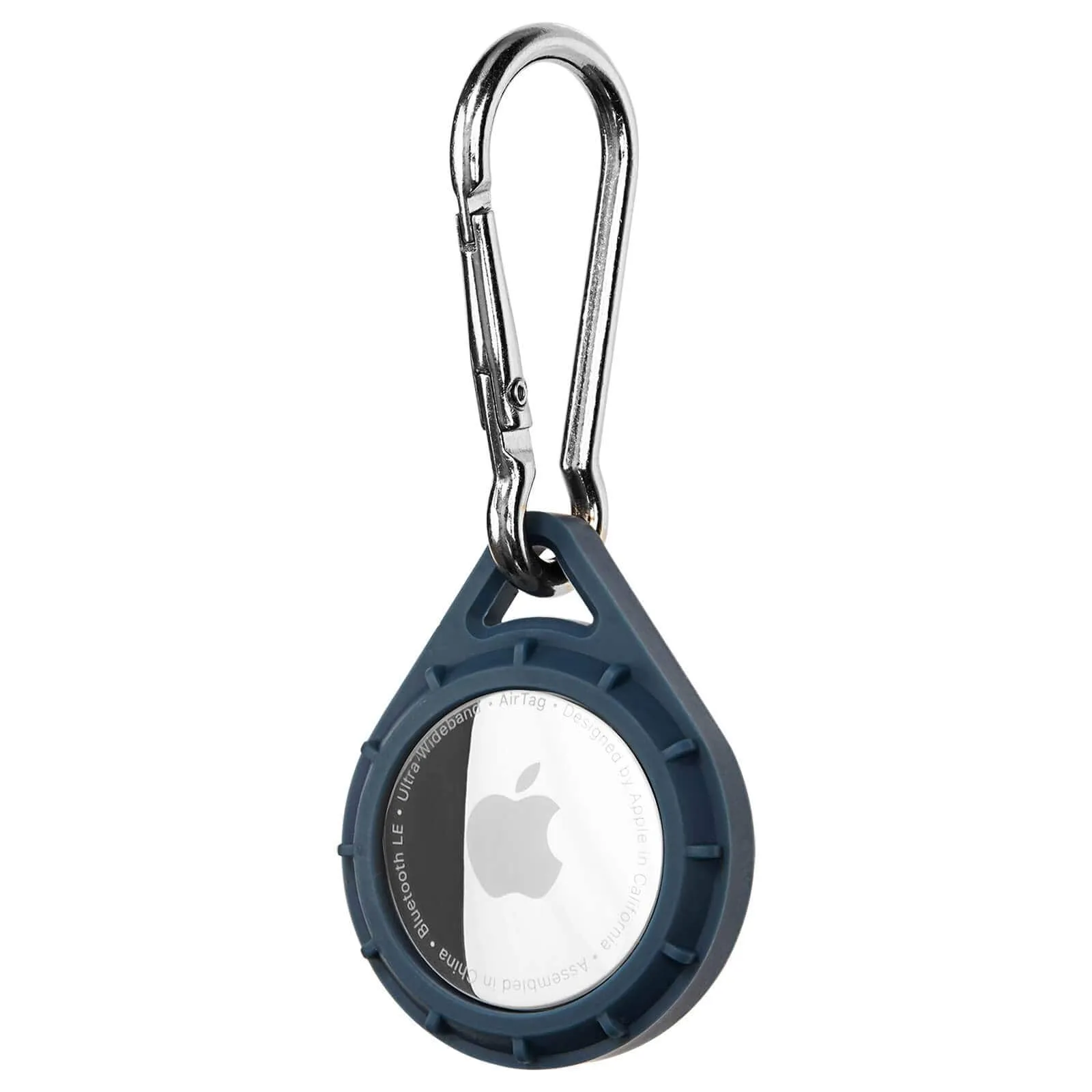 Protector Keychain Case for AirTag Devices - Navy