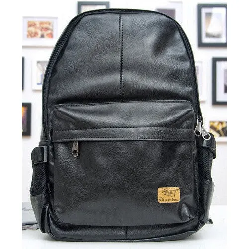 "The Pu Leather" Unisex Backpack