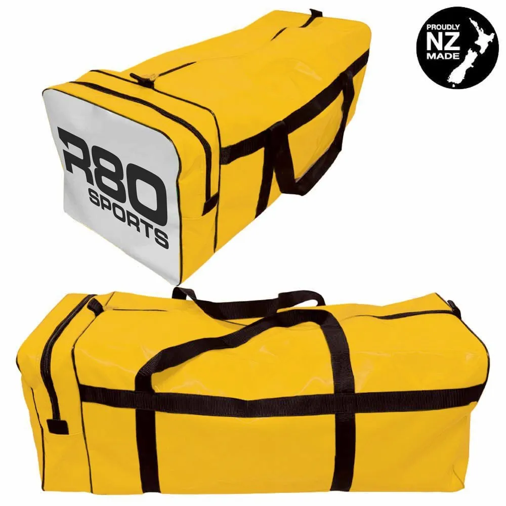 R80 Club Kit Colours Gear Bag Yellow with End Pocket