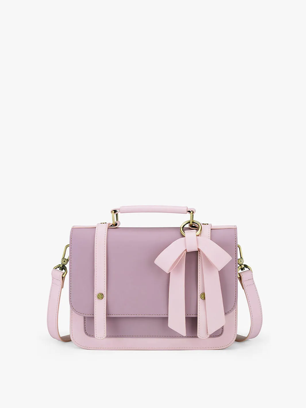 Summer Garden Romance- Bow Small Briefcase