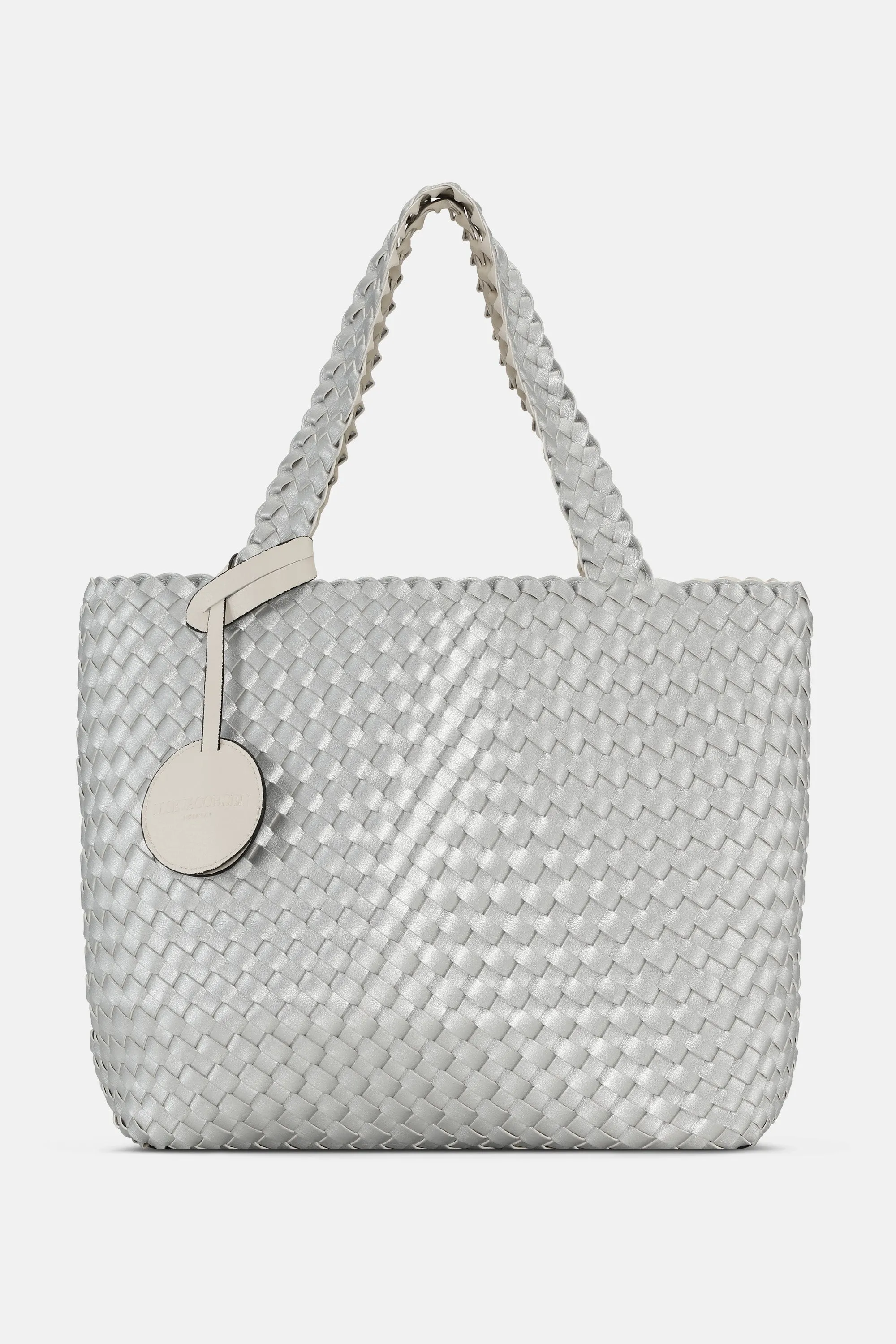 Tote Bag - Egg White Silver