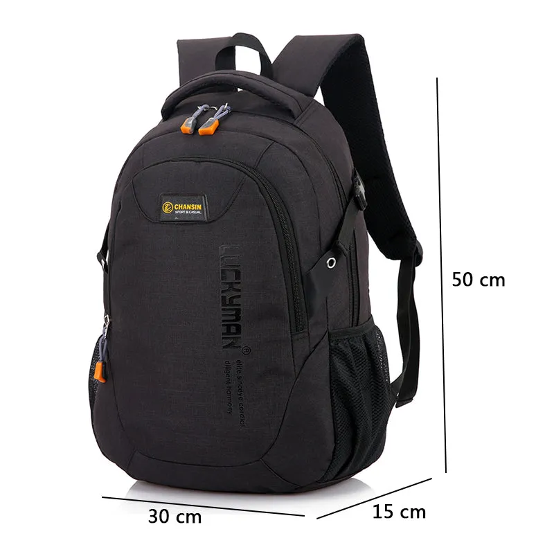 Unisex High Capacity Student Backpack