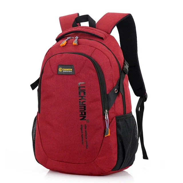 Unisex High Capacity Student Backpack