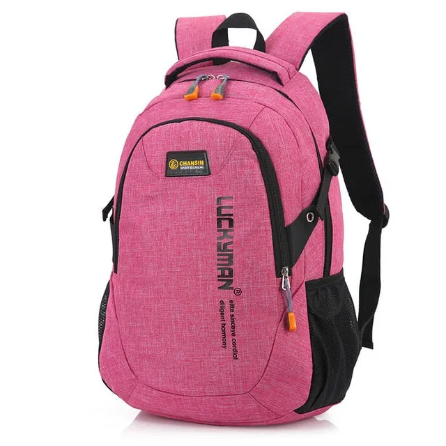 Unisex High Capacity Student Backpack