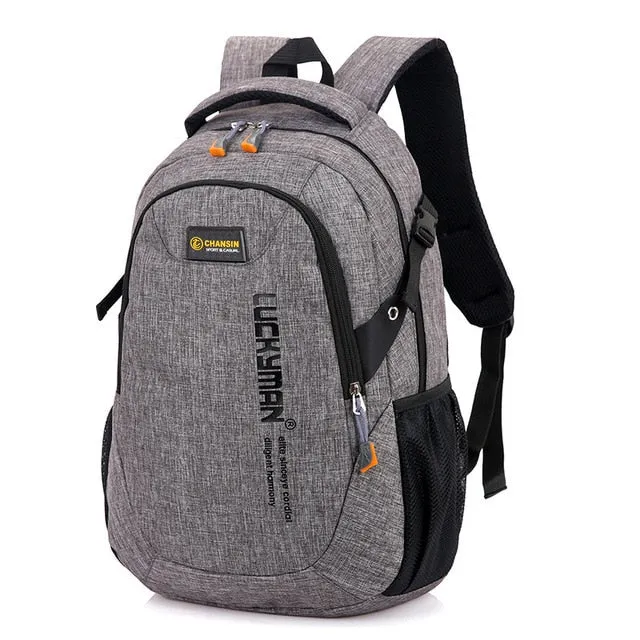 Unisex High Capacity Student Backpack