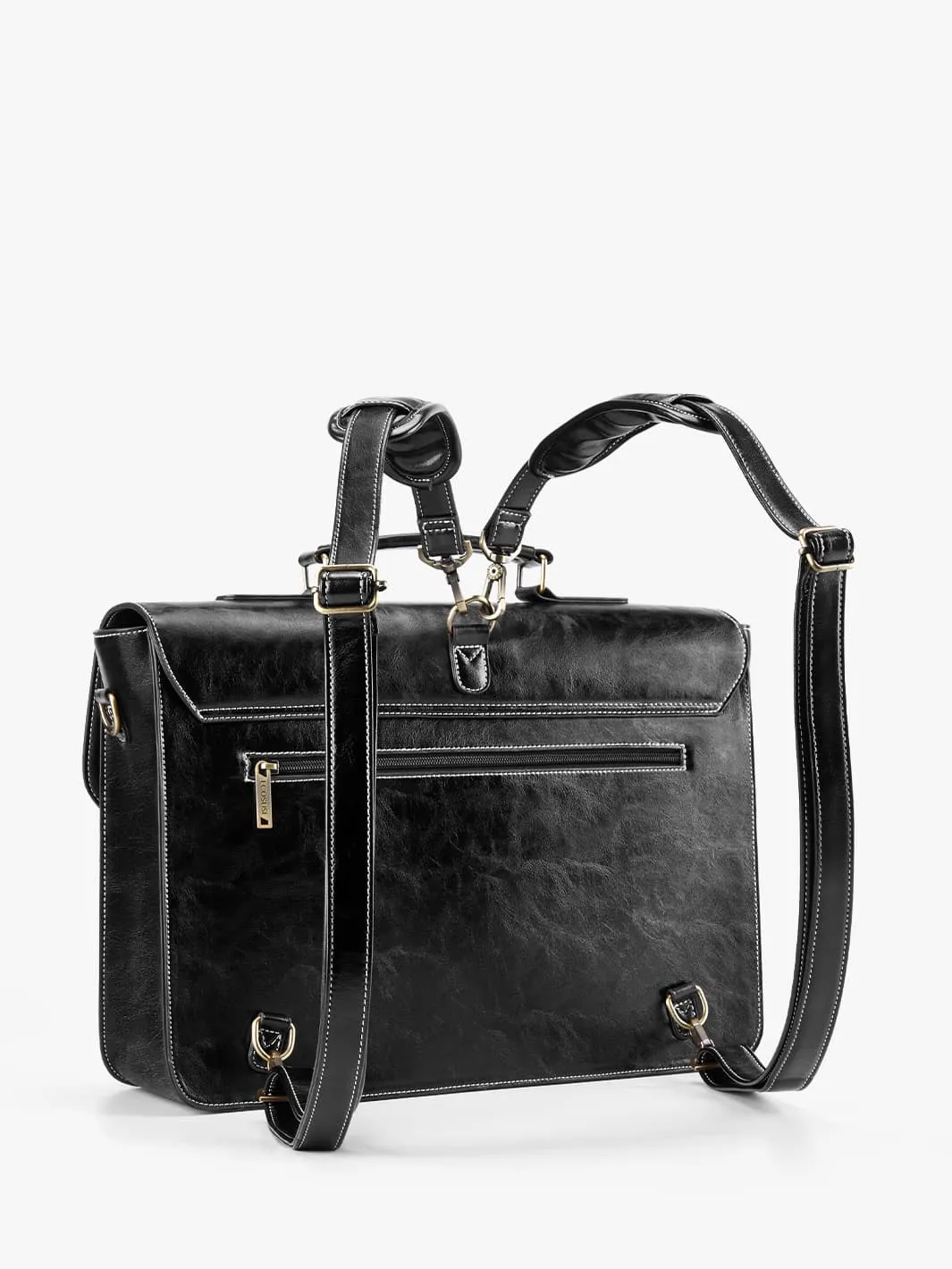 Wilder Vintage Rivet 15.6-Inch Briefcase